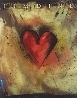 Jim Dine - The Hand-Coloured Viennese Hearts 1987-90 (signeret)